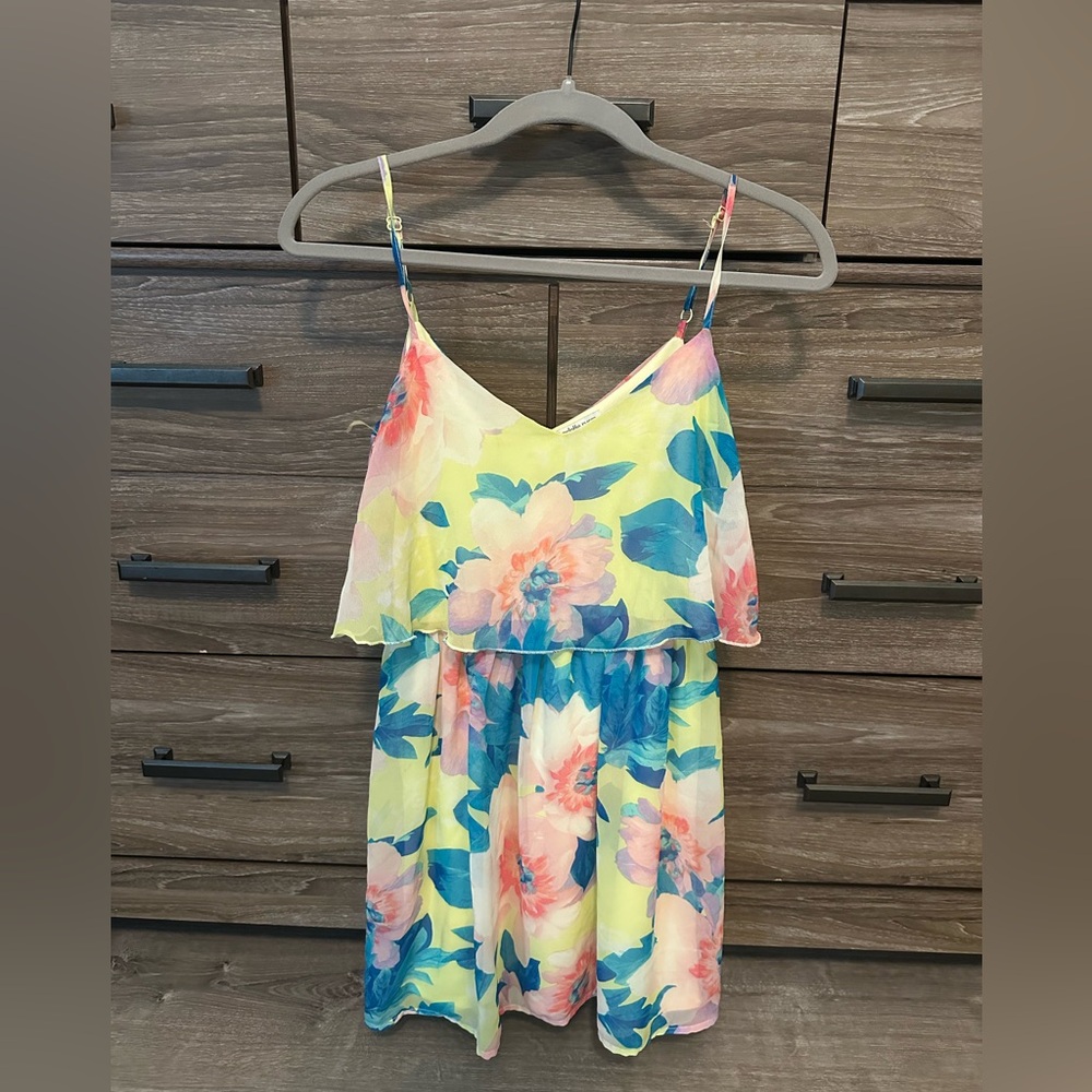 Floral Spaghetti Strap Sundress